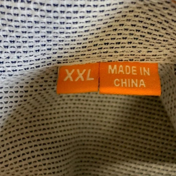 Hugo Boss Men's Edipo Slim Fit Cotton‎ Colorblock Classic Button Down Size XXL - Picture 8 of 14